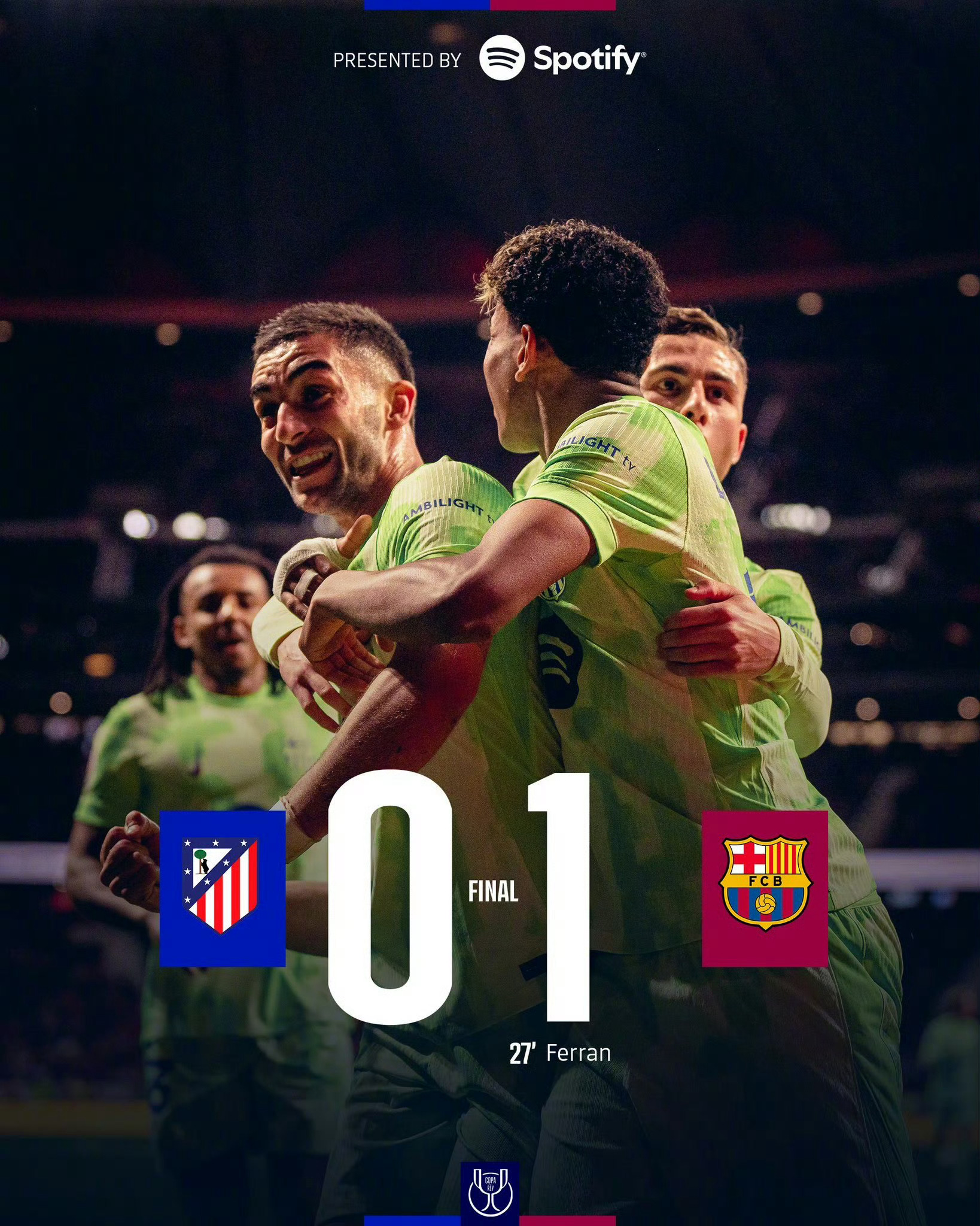 关于巴塞罗那主场大胜升至积分榜第二的信息