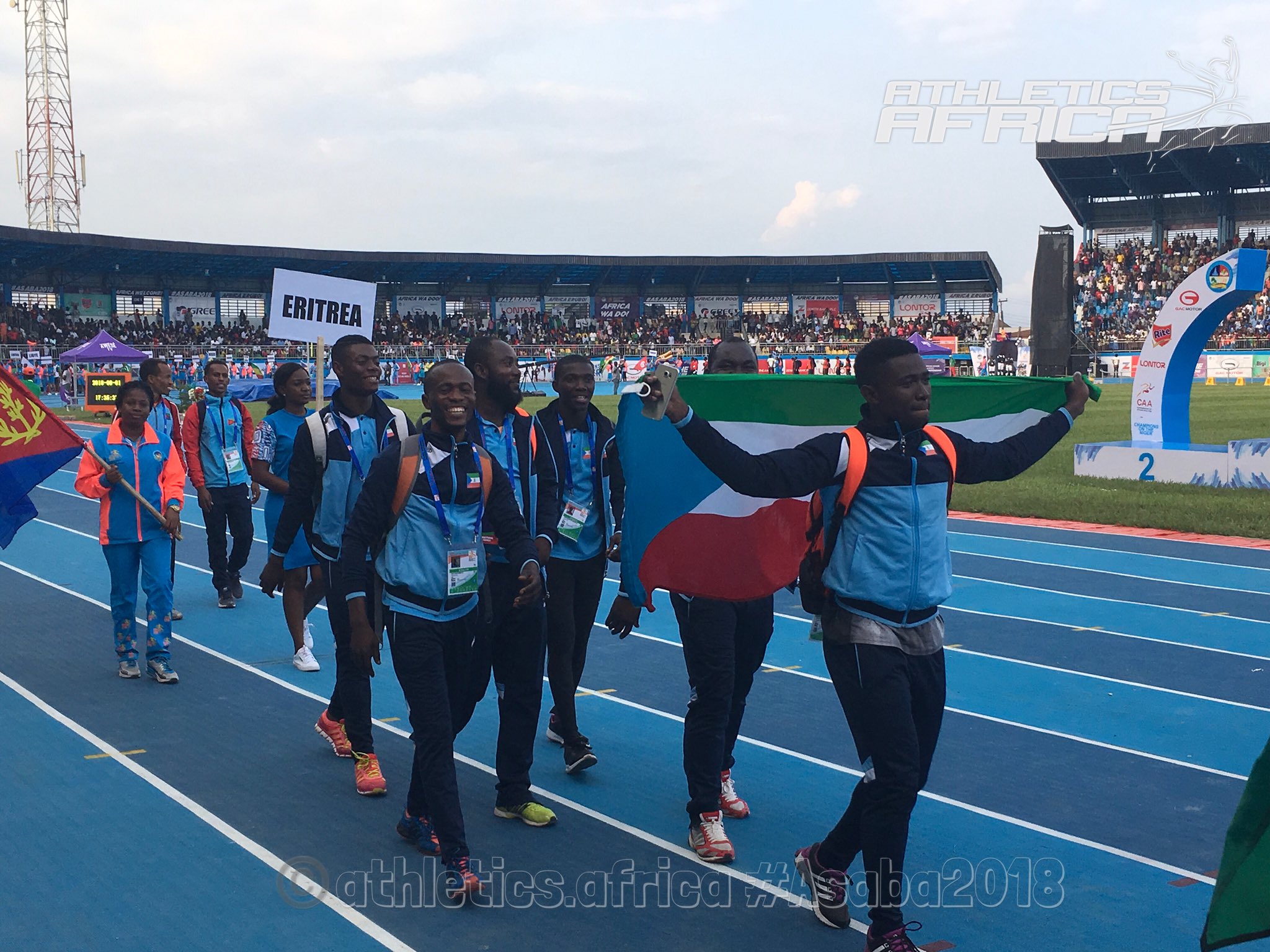 非洲田径选手全力以赴斩获金牌